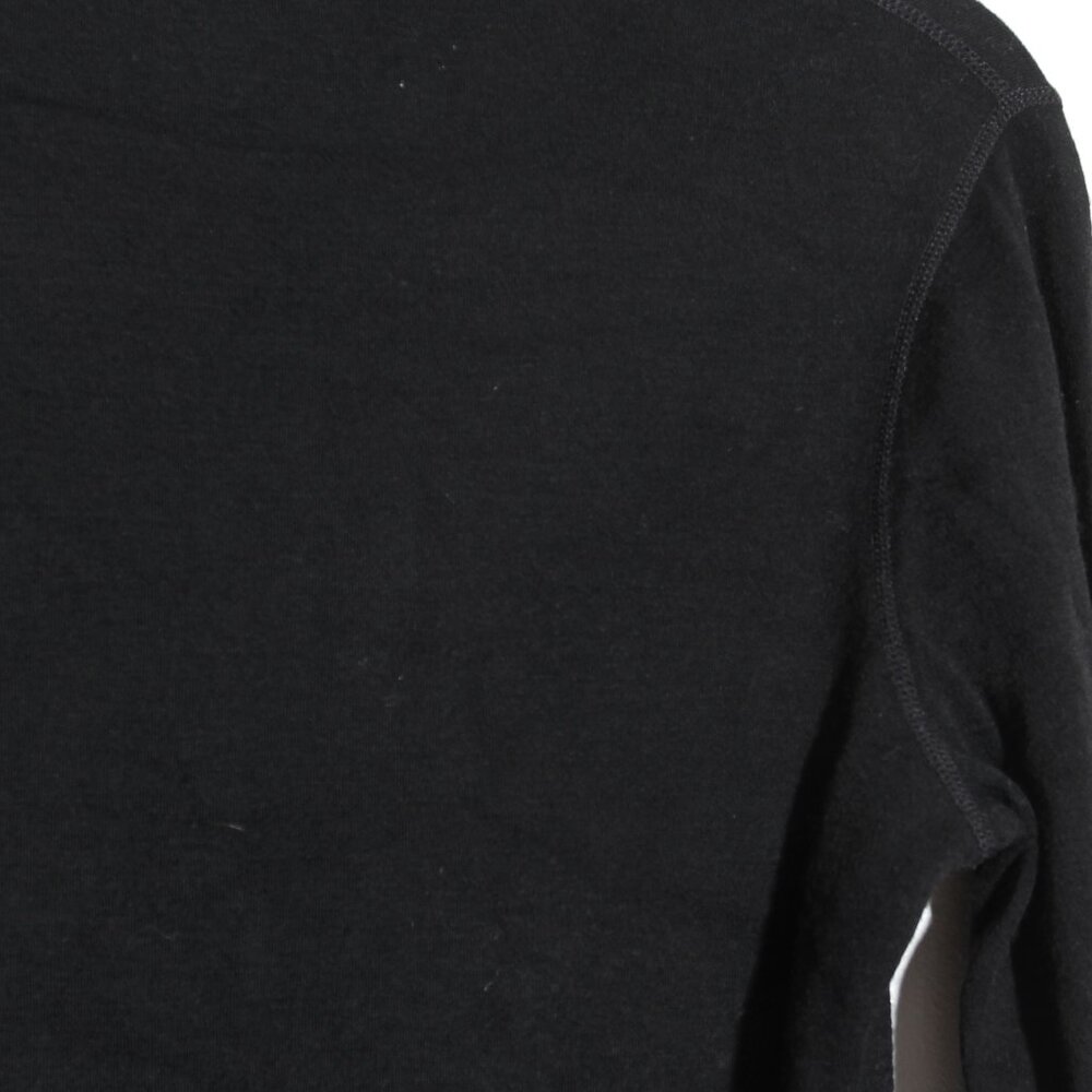 Merino Tech Women's 100% Superfine Merino Wool Long Sleeve 250 Top Black Size XS - Picture 11 of 13